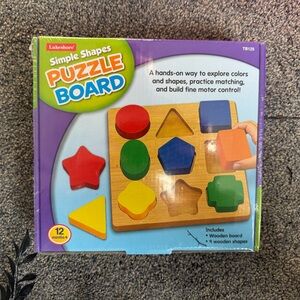 Lakeshore Simple Shapes Puzzle Board